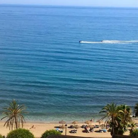 1st Line On The Beach! Center! /rooftop Pool * ماربيا